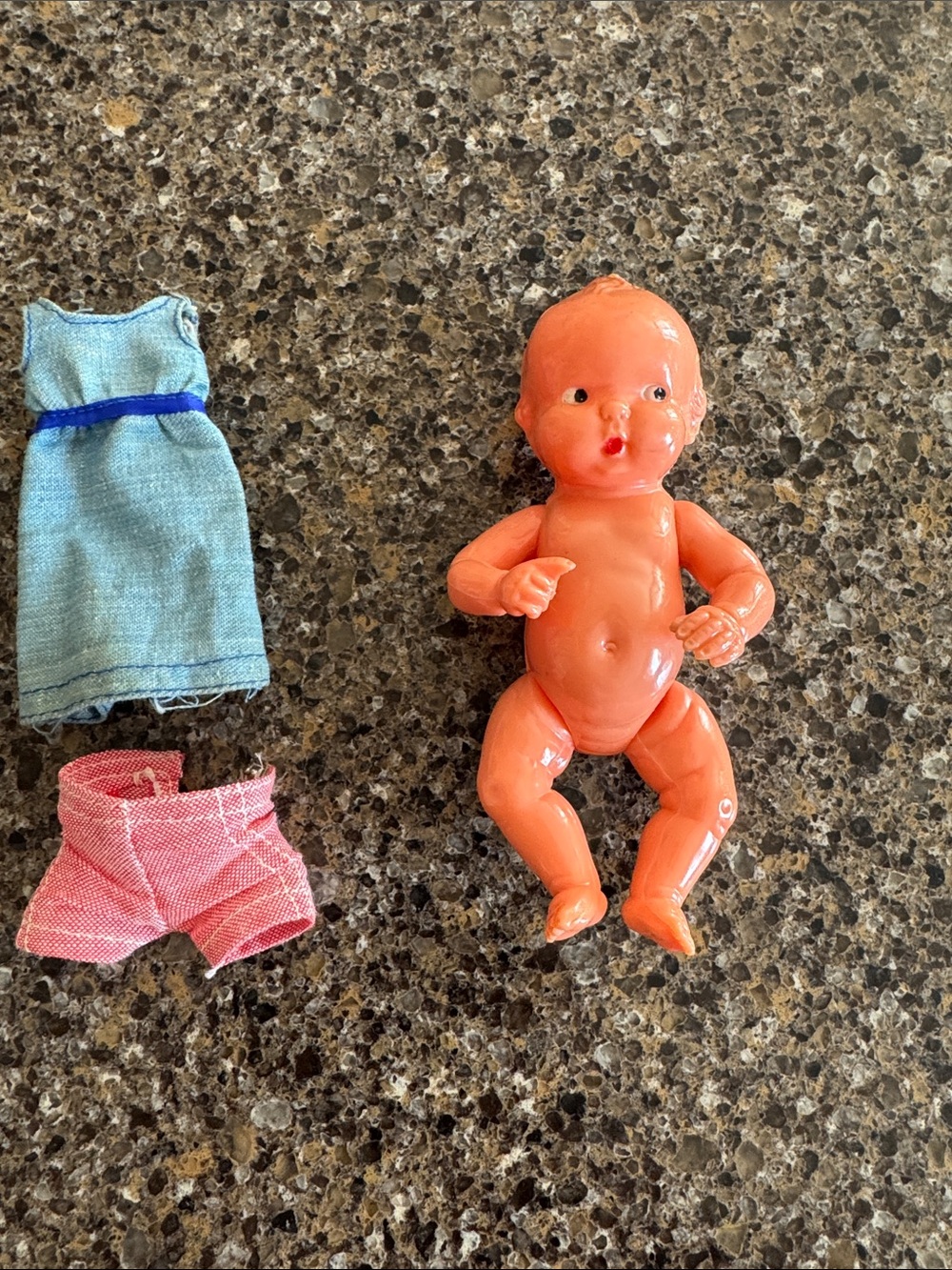 Mid Century 1950s Irwin Kewpie Doll 5" tall